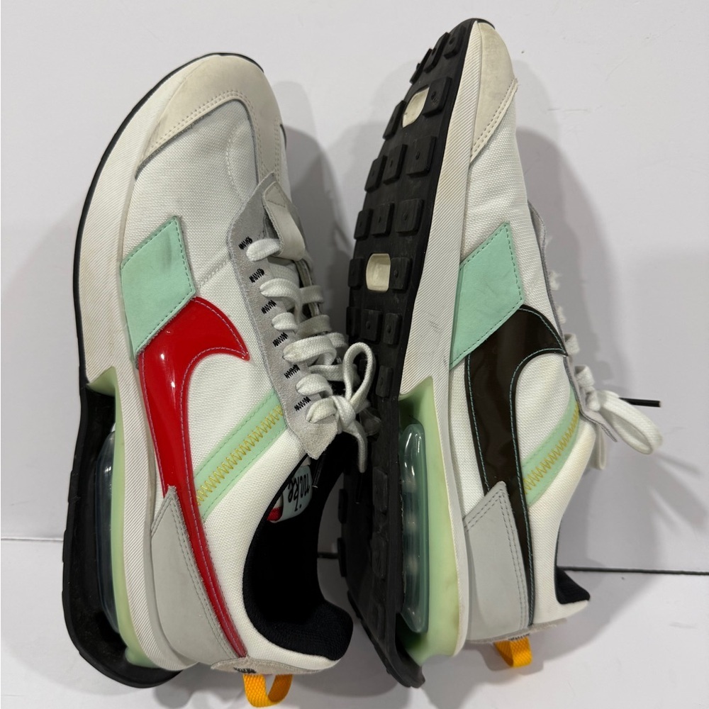 Nike Air Max Pre Day Sneakers Sail Multi Color Men’s Size 12 Running Shoes - Picture 4 of 4